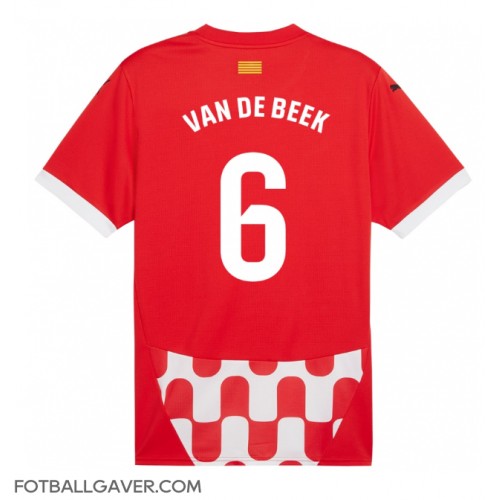 Girona Donny van de Beek #6 Fotballklær Hjemmedrakt 2024-25 Kortermet Girona Donny van de Beek #6 Fotballklær Hjemmedrakt 2024-25 Kortermet
